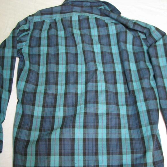 Vintage L.L. Bean Flannel Button-Down Shirt - Picture 7 of 9